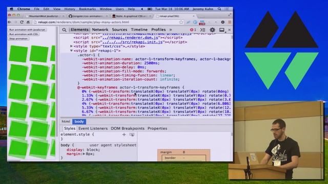 MountainWest JavaScript 2014 - 60 FPS or Bust: Bleeding Edge Web Animation смотреть онлайн
