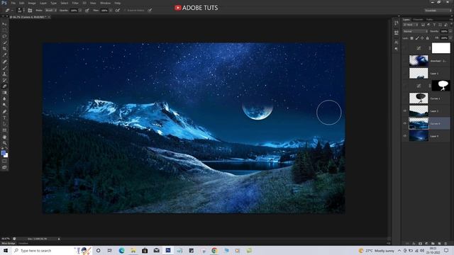 Dragon Blood Tree Matte Painting - Speed Art | Photoshop Manipulation смотреть онлайн