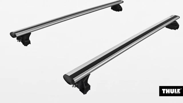 Инструкция по установке багажной системы Thule Evo FlushRail 7106 смотреть онлайн