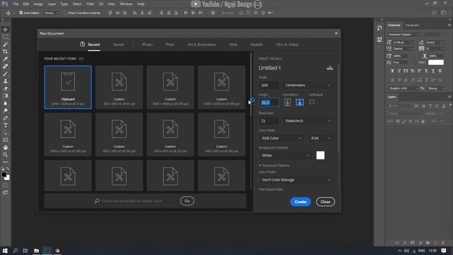 PIXEL, RESOLUSI dan Cara Buat Banner di Photoshop смотреть онлайн