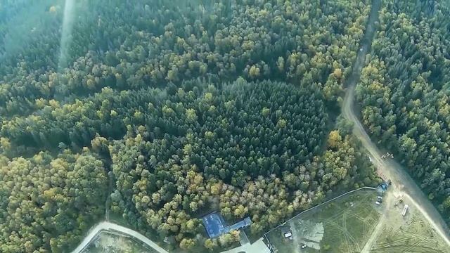 Митино О2 полёт квадрокоптера на большой высоте с камерой вниз 22 09 2015 стабилизация