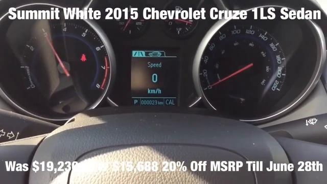 White 2015 Chevrolet Cruze 1LS Sedan at Scougall Motors in Fort Macleod, AB. смотреть онлайн