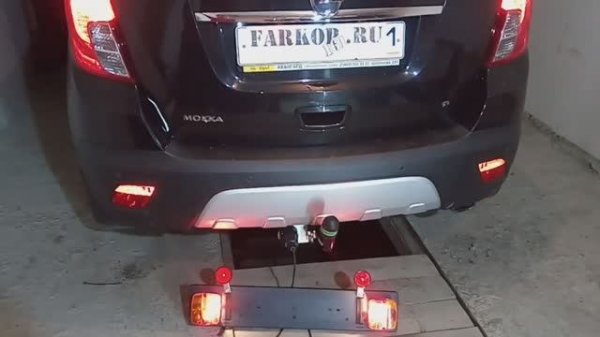 Инструкция по установке фаркопа на Opel Mokka (2013 г.в.) в компании Farkop161.ru