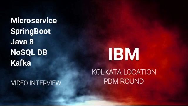 IBM PDM Interview | Managerial Round | Java microservice spring boot real time interview смотреть онлайн