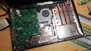 Вскрытие, замена hdd на ssd ноутбука Asus x540u