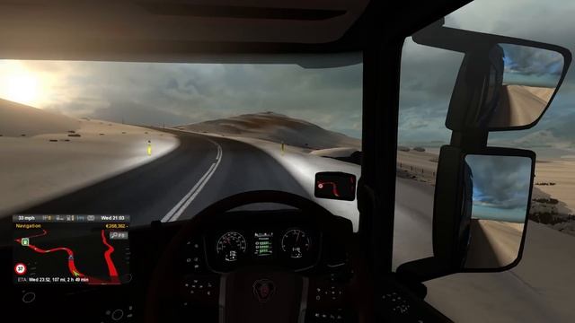 ICE ROAD TRUCKING | Heading To Reykjavik, Iceland | Part 7 - Euro Truck Simulator 2 смотреть онлайн