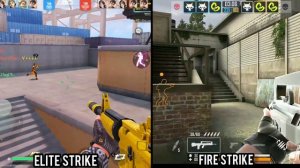 Elite Strike online Fps Vs Fire Strike online Fps |Tdm comparison | Elite strike Android!