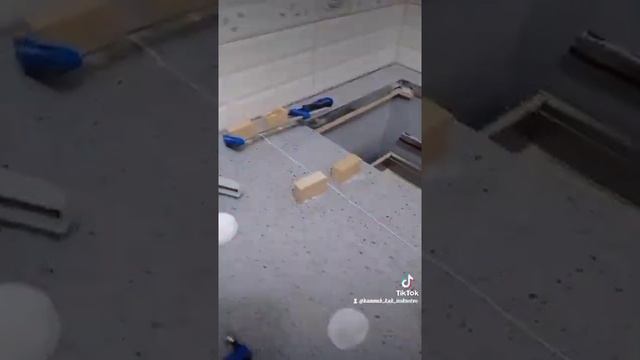 Монтаж столешницы из искусственного камня. смотреть онлайн