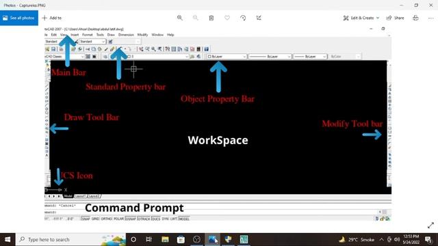 Introduction to AutoCAD | AutoCAD Tutorials | AutoCAD Basic Interference смотреть онлайн