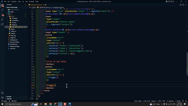 React Hook Form Tutorial - 24 - Trigger смотреть онлайн