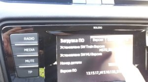 Вход в сервисный режим Bolero Skoda, VW