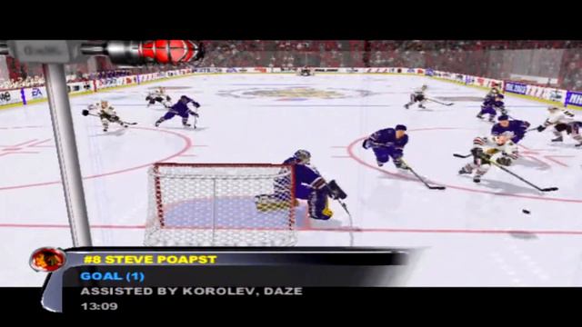 NHL 2003 Gameplay Chicago Blackhawks vs Edmonton Oilers смотреть онлайн