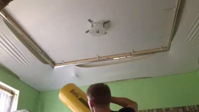 Линзованный одноуровневый Натяжной Потолок.(ПЕРЕЗАЛИВ).Натяжные потолки Калуга смотреть онлайн