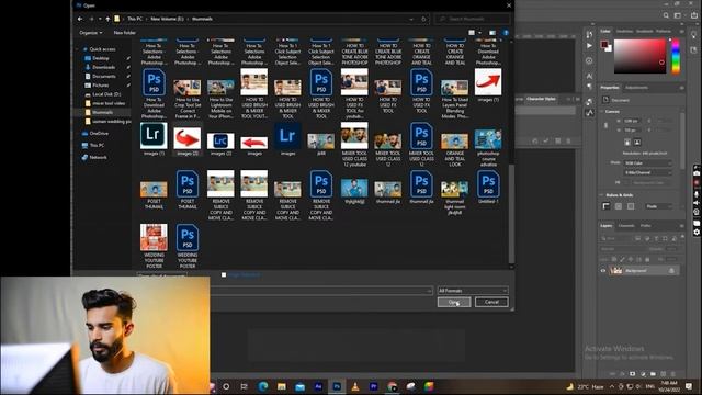 Photoshop Master Class | Layer Panel | Skin Retouch| Crop Tool | Mixer Brush Tool | Sk Photography смотреть онлайн