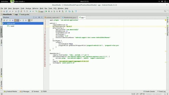 Android Studio User Interface смотреть онлайн