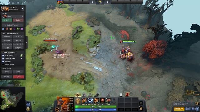 Techies Arcana with Vermillion Renewal in game effects смотреть онлайн