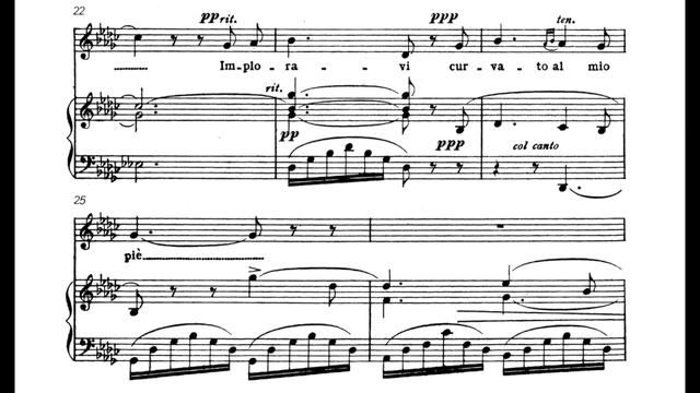 Sogno/Dream (Paolo Tosti) - Piano Accompaniment in Gb Major смотреть онлайн