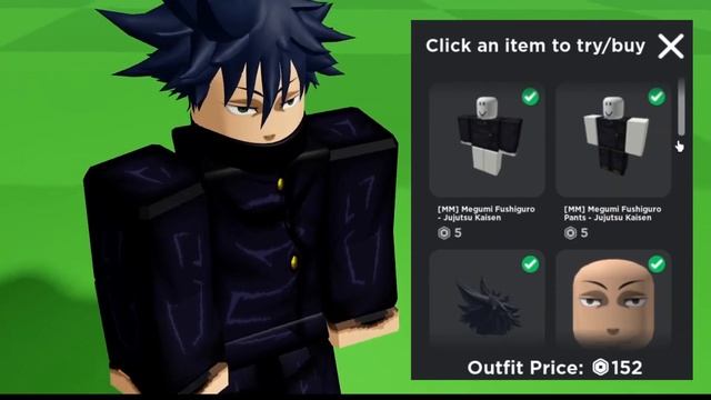 2023 Roblox Jujutsu Kaisen Season 2 Outfits & Items group смотреть онлайн