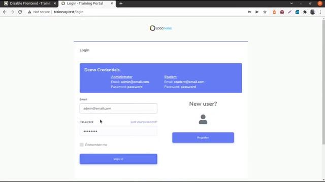 Traineasy LMS disable frontend feature смотреть онлайн