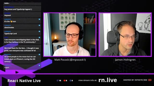 XState + Ignite - Matt Pocock & Jamon - React Native Live смотреть онлайн