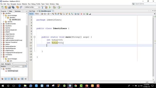Core java identifiers complete description by bostami win смотреть онлайн