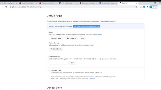 Social share button using Open Graph and hosting on github pages смотреть онлайн