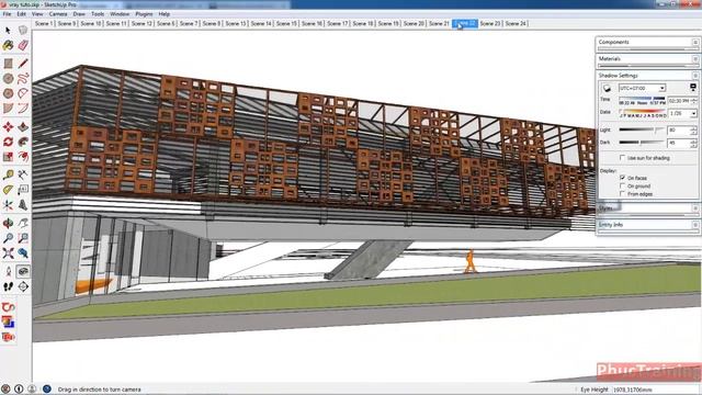 SketchUp + Photoshop Fisheye tutorial смотреть онлайн