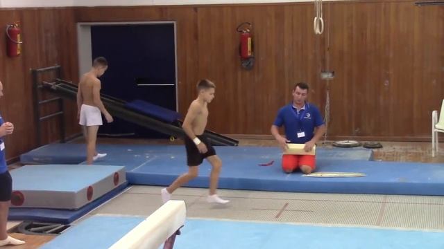 European Gymnastics MAG JUNIOR CAMP THESSALONIKI 2021 -TRAMPOLINE - basic preparation смотреть онлайн