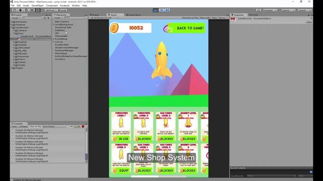Rocket Jump - Unity Asset смотреть онлайн