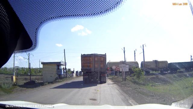 ЖД Переезд со стороны Вячеславки, Астана, Казахстан