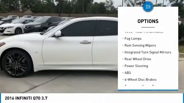 2016 INFINITI Q70 B20231A смотреть онлайн
