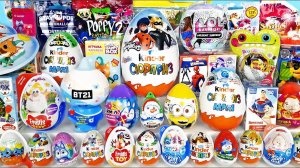 50 СЮРПРИЗОВ! МЕГА ВЫПУСК! Леди Баг, ХАГИ ВАГИ, Куклы LOL, Paw Patrol Kinder Surprise Eggs unboxing
