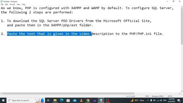 Connect PHP to SQL Server смотреть онлайн