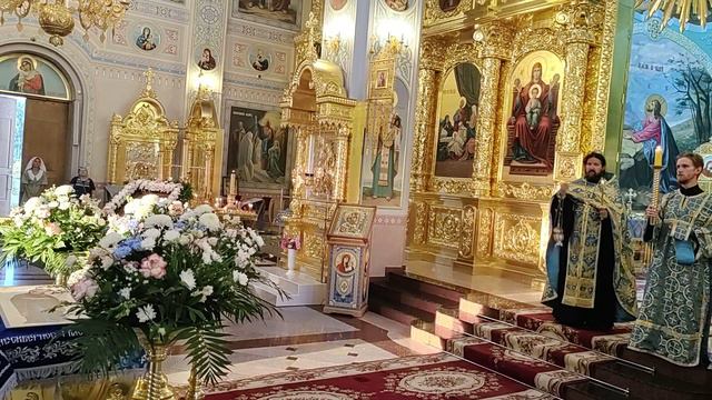 Величание праздника Успение Пресвятой Богородицы. Регент Екатерина Артюхова. смотреть онлайн