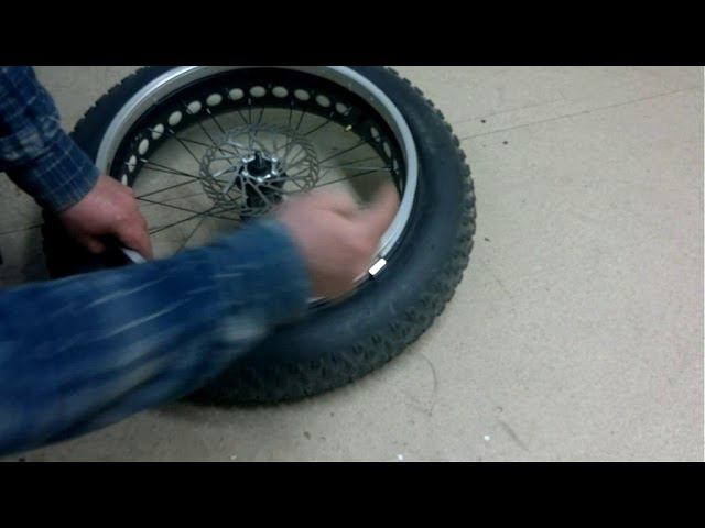 Ведомый шкив фет байк 20'' смотреть онлайн