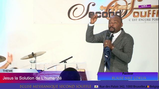 Jésus la solution de l'humanité - Past. Blaise Nke Lokua смотреть онлайн