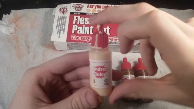Andrea Color Flesh Paint Set: Product Review смотреть онлайн