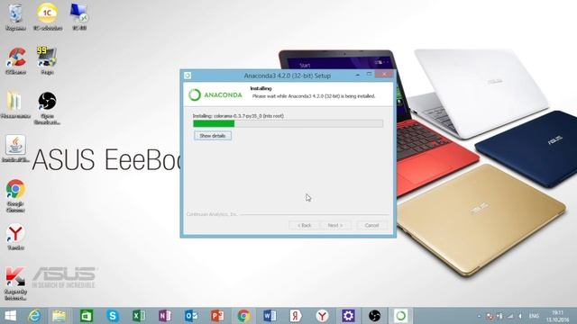 [ANACONDA] Installation on Windows 8.1 смотреть онлайн
