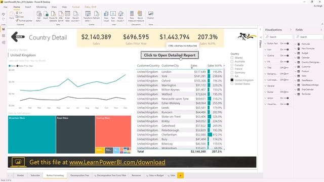 Power BI Update: Top 5 New Features! November 2019 смотреть онлайн