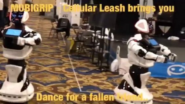 Танец роботов Promobot на CES 2019