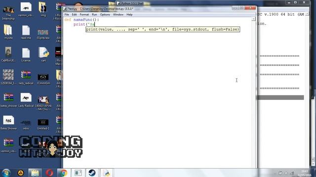 PYTHON 3.5 Tutorial Bahasa Indonesia - [11] Function смотреть онлайн