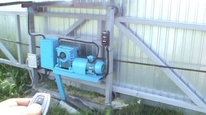 откатные ворота привод своими руками автоматика