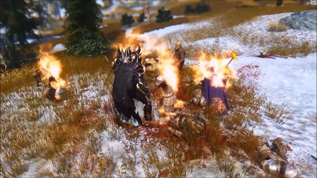 Skyrim A.I. Battle - Mythic Battle смотреть онлайн