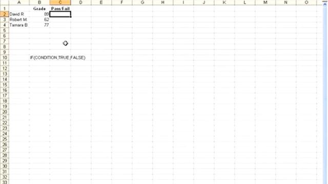 How to use Microsoft Excel 2003 Working with Advanced Functions IF смотреть онлайн