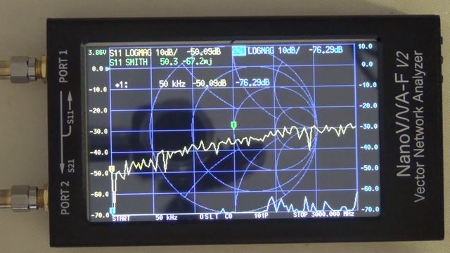NanoVNA F V2 до 3000MGz Новая прошивка Новые возможности смотреть онлайн
