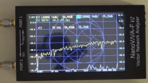 NanoVNA F V2 до 3000MGz Новая прошивка Новые возможности