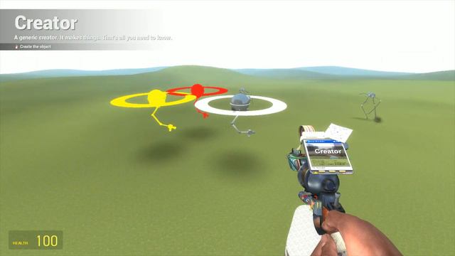 Flying Machine vs Creeper - Garry's Mod Sandbox!!! смотреть онлайн
