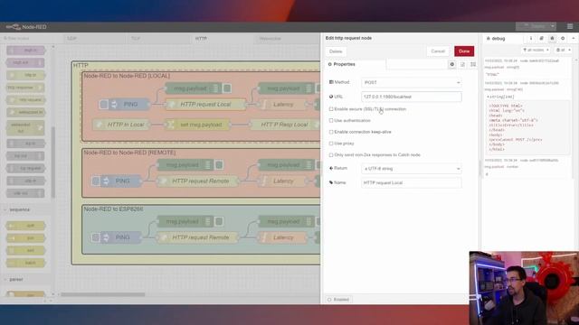 [Cours 5.2 Bioautomatique] Communication dans Node-RED (UDP, TCP, HTTP, WS, MQTT) смотреть онлайн