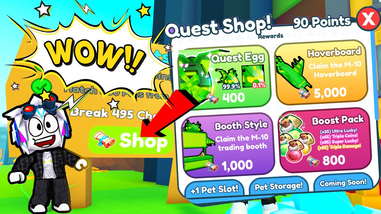 СУПЕР ЧИТЕРСКИЕ КВЕСТЫ НА HUGE ПИТОМЦЕВ В ПЕТ СИМУЛЯТОРЕ Х! PET SIMULATOR X смотреть онлайн