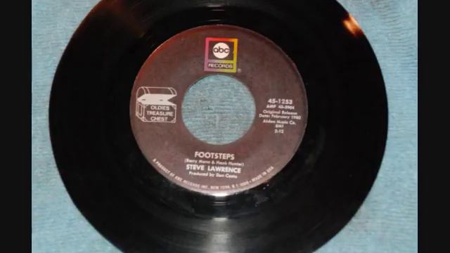 Steve Lawrence- Footsteps (Doo Wop)